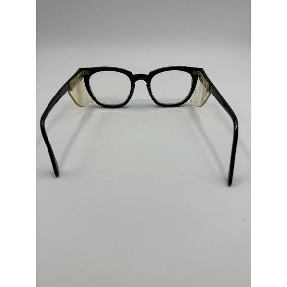 Titmus Z87 Smoke Horn Rim Vtg Safety Glasses Industrial Rockabilly Frames Only - Picture 6 of 16